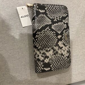Aldo Snake Print Wallet